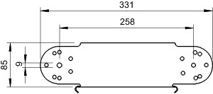 OBO 7076207 Prvek kloubového oblouku RGBEV 820 FT