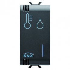 Gewiss GW12799H CHORUS Senzor vlhkosti/teploty, KNX, 1M, černá