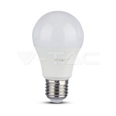 LED žárovka V-TAC 6.5W E27 A60 Plastic 3000K VT-265