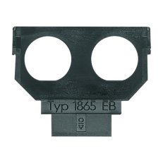 ABB 1764-0-0166 Maska nosná - 2x vestavná zásuvka Twinax