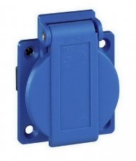 Walther 10003 Vestavná zásuvka SCHUKO 16A 230V 2P+E IP54, Schuko