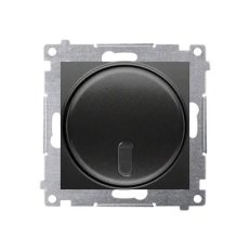 Stmívač s dálkovým ovládáním, (strojek s krytem)20500 W, 230V, černá matná