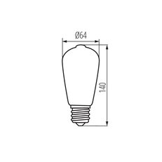 Světelný LED zdroj XLED ST64C 7W-NW, KANLUX 33513
