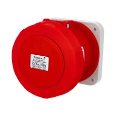 Vestavná zásuvka IP67/400V/63A/4P 6h, přímá - SpeedPRO FAMATEL 24375