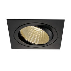 Sada NEW TRIA LED DL SQUARE černé matné 25W 30° 3000K vč.ovladače SLV 114290