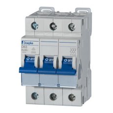 Jistič DLS 6I D32-3 10KA 3pól., D-charakt., 32 A, 10 kA DOEPKE 09916476