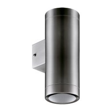 Venkovní ASTER INOX 2xGU10 max.2x35W IP54 matný chrom IDEUS 03016
