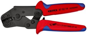 KNIPEX 975214 lisovací kleště na konektory bez izolace 0,1-1,5mm2 š2,8 a 4,8mm