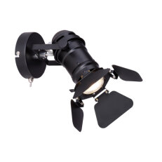 Nástěnné svítidlo EGON černá mat 1x GU10 50W 230V GLOBO 54650-1B