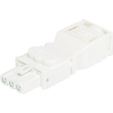 zásuvka na kabel, 3-pól, gesis mini, barva bílá WIELAND 91.931.4053.0