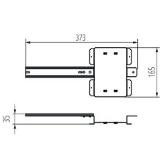 Adaptér KMCCB200/250 DIN DB18, KANLUX 36307