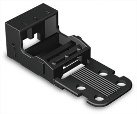 Upevňovací adaptér pro 3vodičové svorky řada 221 4mm2 černá WAGO 221-523/000-004