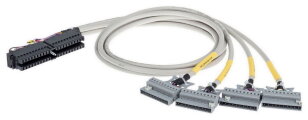 Systémový kabel, pro Siemens S7-300, 2x 8 binárních vstupů/výstupů