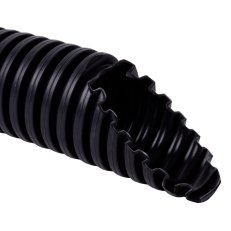 Ohebná trubka PVC MONOFLEX pr. 25 mm, 22212, 320N/5cm, černá.