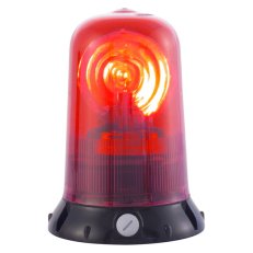 Maják rotační ROTALLARM HD 24V, ACDC, IP65, červená, černá, halogen 82263
