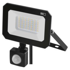 LED reflektor SIMPO s pohybovým čidlem, 30 W, černý, neutrální bílá EMOS ZS2333