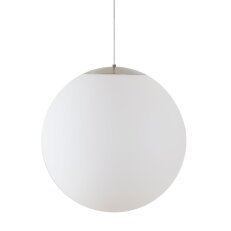 Závěsné LED svítidlo se skleněným stínidlem OSMONT ADRIA S5 HP 65W IP40 3K nerez
