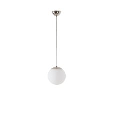 Závěsné svítidlo se skleněným stínidlem OSMONT ADRIA S1 7W IP40 E27 chrom