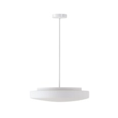 Závěsné svítidlo se skleněným stínidlem OSMONT EDNA P5 3x10W IP40 E27 bílá