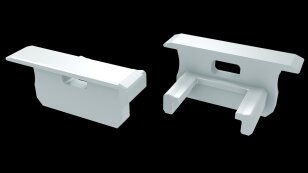 Koncovka profilu EC-PROFIL B WHITE HO (12-0151-00) GREENLUX GXLP1410