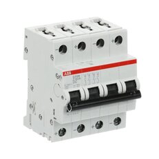 Jistič ABB S204M-Z40UC, 4P, 40A, char. Z, DC: 220/440V DC, AC: 253/440V