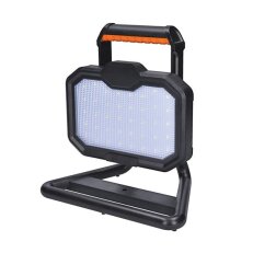 LED reflektor 20W, přenosný, nabíjecí, 2000lm, oranžovo-černý SOLIGHT WM-20W-RE