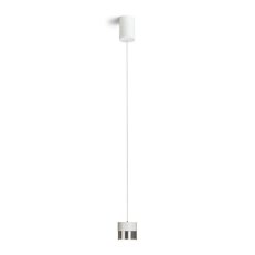 JUNIPER závěsná stahovatelná bílá chrom 230V LED 15W 30°  3000K RENDL R14218