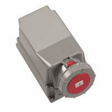 CEE zásuvka 4P/125A/400V IP67 nástěnná ABL D44S37