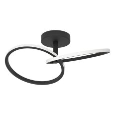 Stropní svítidlo CONGIUNTI LED-CCT 12W IP20 černá EGLO 902144