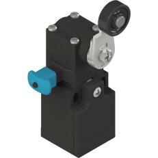 Koncový spínač s kladkou a rolnou - M16x