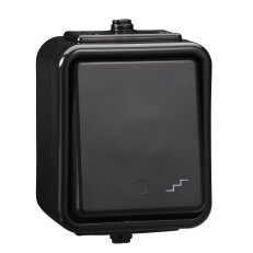 Schneider E072260 Serie C, WNt 600C-Černá, Přepínač střídavý, řazení 6