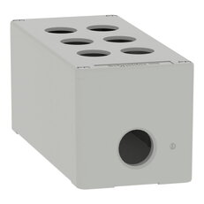 Skříň kovová, Šedá, M25 6 otvorů, 22MM 80X175X77 UL CSA    SCHNEIDER XAPD3506