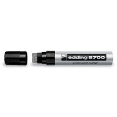 Permanentní pero, lakový popisovač Jumbo, široký hrot 5-18mm EDDING 8700 bílá