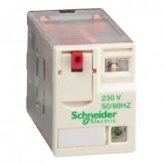 Schneider RXM4AB2P7 Miniaturní 4P, 6 A, 230 V AC s LED (obj.množství 10 ks)