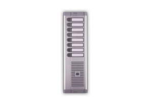 Tlačítkový panel pro hlasovou jednotku, 8 tlačítka, 1 sloupec URMET 925/108
