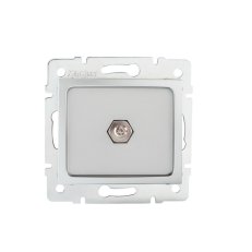 Ekvipotenciální zásuvka DOMO stříbrná 24879 Kanlux