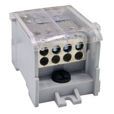 Distribuční blok DTB 70/10x16 šedý ELEKTRO BEČOV UB7016.21