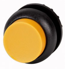 Eaton M22S-DH-Y Ovládací hlavice, zvýšené tlačítko, bez aret,kroužek černý,žlutá