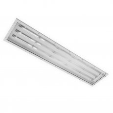 MODUS MEGAN300 1275x285 širokozářič skleněný kryt 3x LED 840 závěsné 1400mA DALI