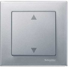Schneider MTN586260 Kryt pro tlačítko ovládání rolet/žaluzií, System M, alu