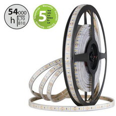 LED pásek SMD2835 NW, 120LED/m, 9,6W/m, DC 12V, 650lm/m, CRI90, IP68, 10mm, 5m