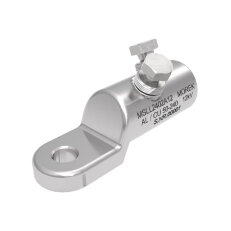 Kabelové oko MSLL240 Al/Cu 50-240mm2, M12, 2x Al šroub, 12 kV MOREK MSLL2402A12