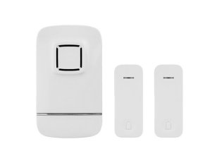Bezdrátový domovní zvonek PIEZO BELL SET do zásuvky bezbateriové tlačítko