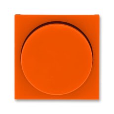 Kryt stmívače s otočným ovladačem 3294H-A00123 66 oranžová/kouř. černá Levit ABB