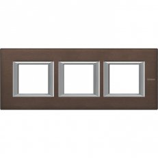 Legrand HA4802M3HBR BTAX Rámeček2+2+2 HOR.BRONZ BROUŠ