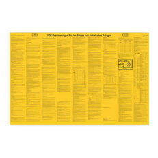 Bezpečnostní pokyny 660 x 1000 mm CIMCO 182754