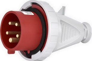 Průmyslová vidlice na pohyblivý přívod 3F IP67 16A 400V 3p+N+PE ETI 004482026