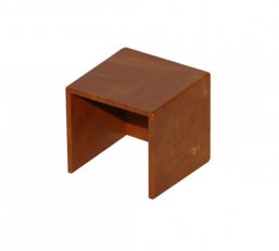 Koncovka 70x40mm, imitace dřeva tmavá MALPRO 67040-8835
