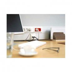 Schneider ISM11550 Inst.trunking,2-comp.185x55 aluminium,parapetní kanál