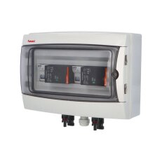 fr39261-DC-0-2-2 fotovoltaická rozvodnice dva stringy IP65 1000V FAMATEL FR014